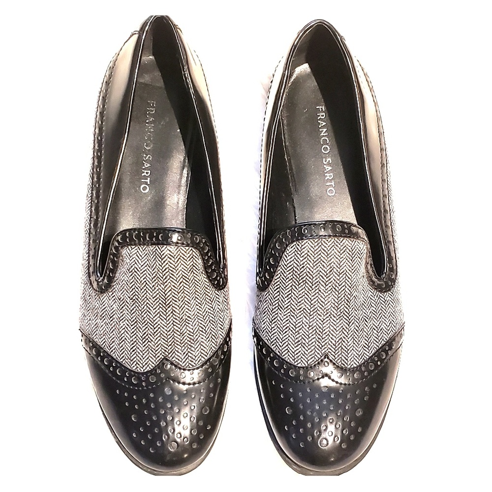 Franco Sarto brogue style loafers